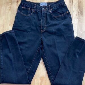 LIMITED JEANS DARK BLUE JEANS WOMENS 10 DENIM 100% COTTON BRANDED & CLASSIC